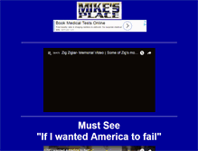 Tablet Screenshot of mikesplace.com